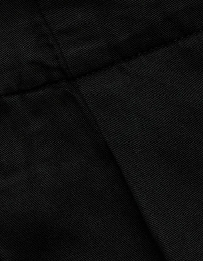 AE77 High-Waisted Linen Pleated Ankle Pant