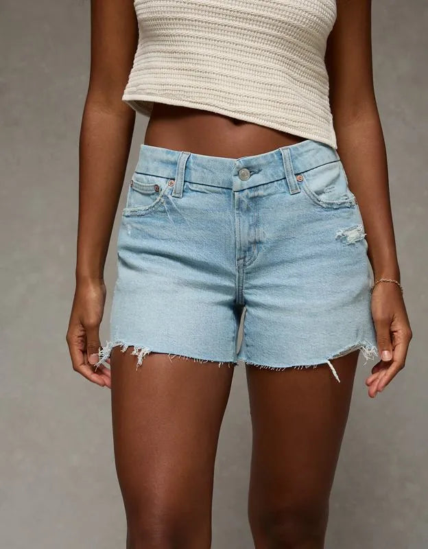 AE Stretch Curvy Low-Rise Perfect Midi Short
