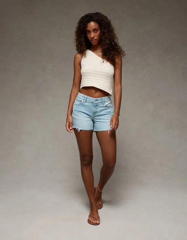 AE Stretch Curvy Low-Rise Perfect Midi Short