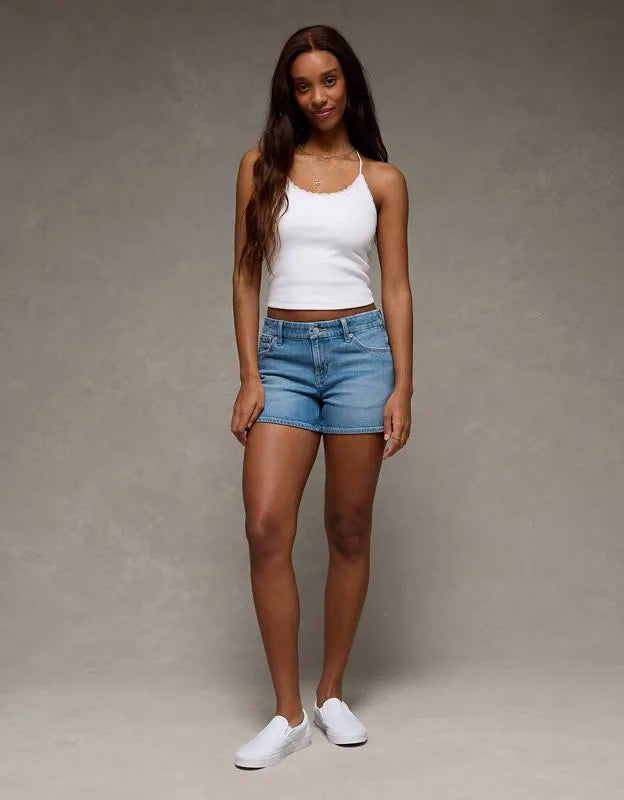 AE Stretch Curvy Low-Rise Perfect Midi Short