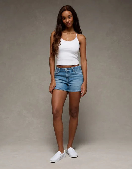 AE Stretch Curvy Low-Rise Perfect Midi Short