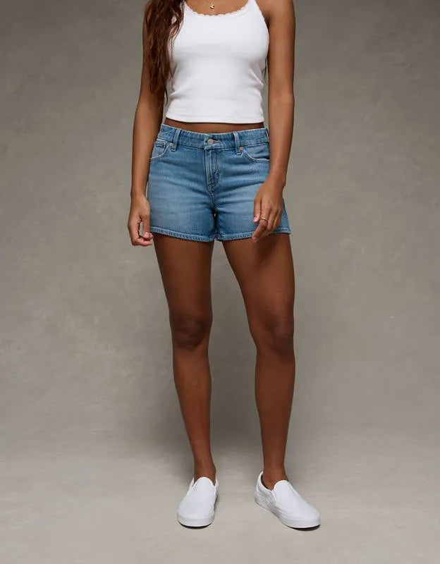 AE Stretch Curvy Low-Rise Perfect Midi Short