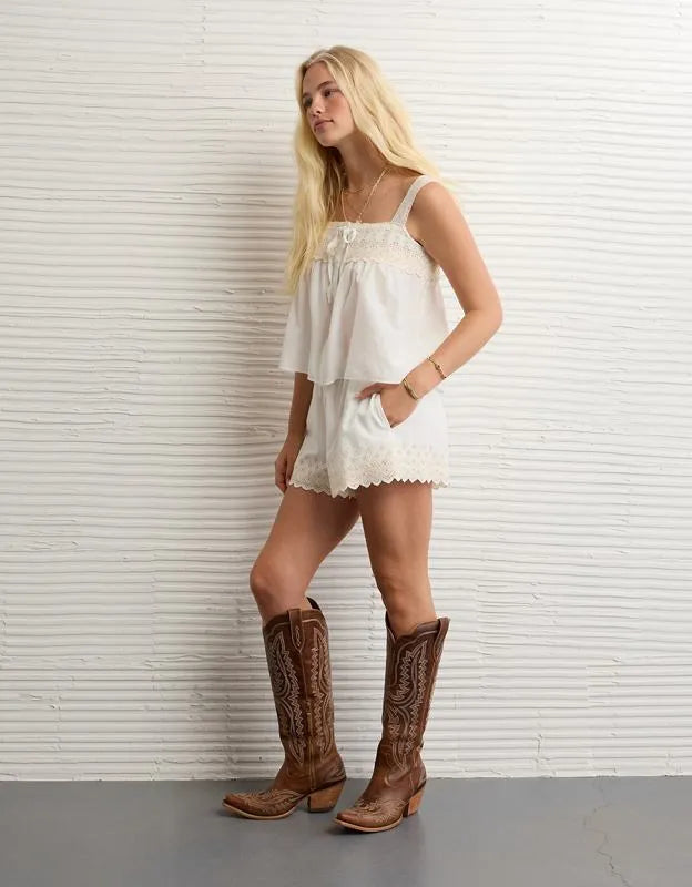 AE x Stagecoach Eyelet Mini Short