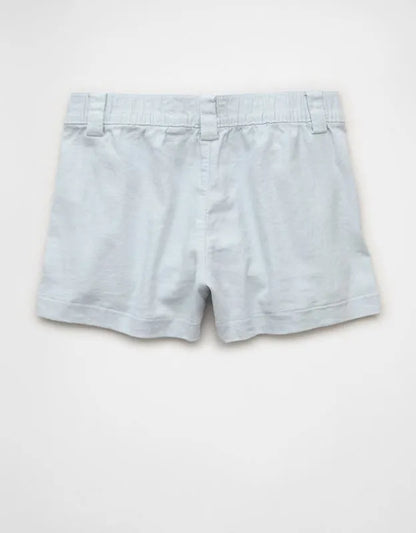 AE Stretch High-Waisted Pleated Trouser Short