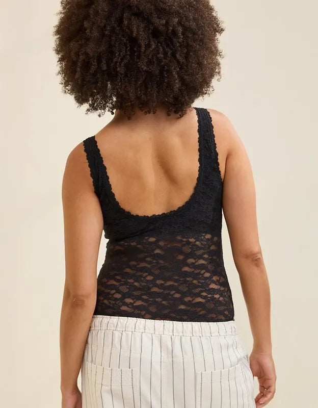 Show Off Vintage Lace Scoop Bodysuit