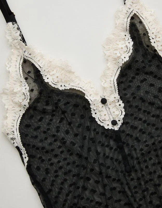 Show Off Sheer Happiness Lace Bodysuit