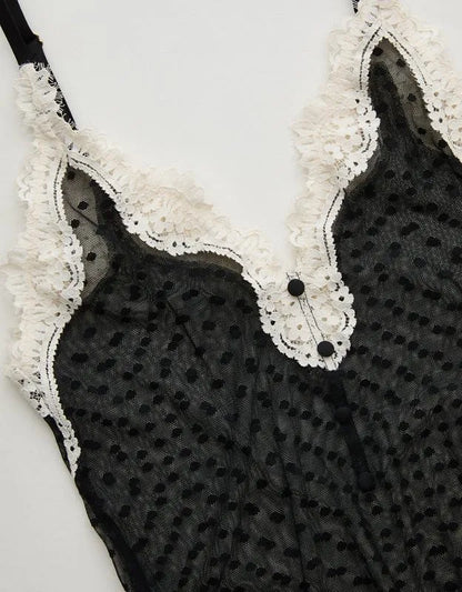 Show Off Sheer Happiness Lace Bodysuit