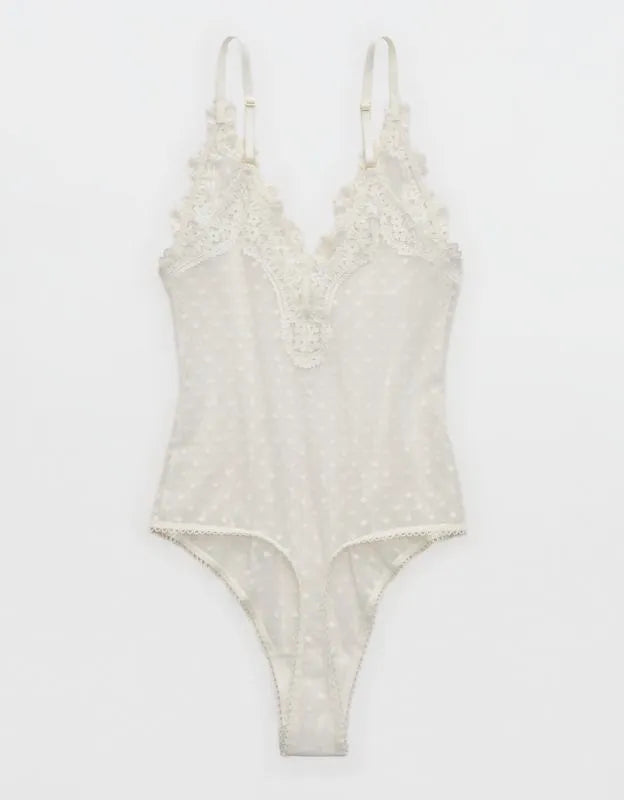 Show Off Sheer Happiness Lace Bodysuit