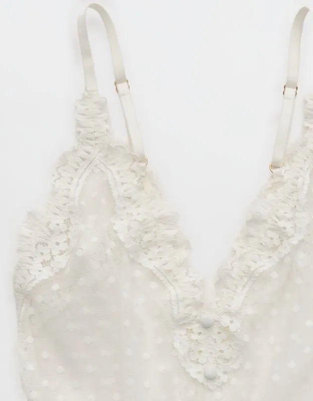 Show Off Sheer Happiness Lace Bodysuit