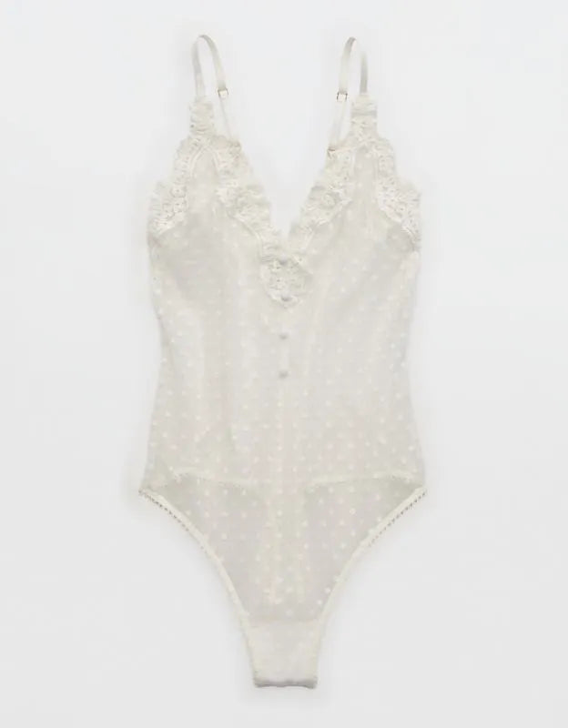 Show Off Sheer Happiness Lace Bodysuit