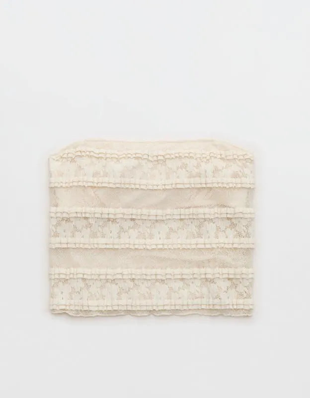 Show Off Festival Lace Ruffle Tank Top