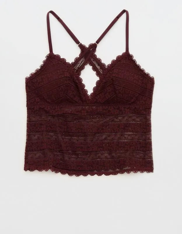 Show Off Lace Padded Bra Top