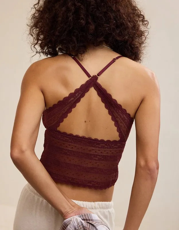 Show Off Lace Padded Bra Top