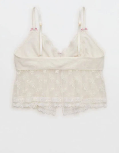 Show Off Midnight Romance Lace Bra Top