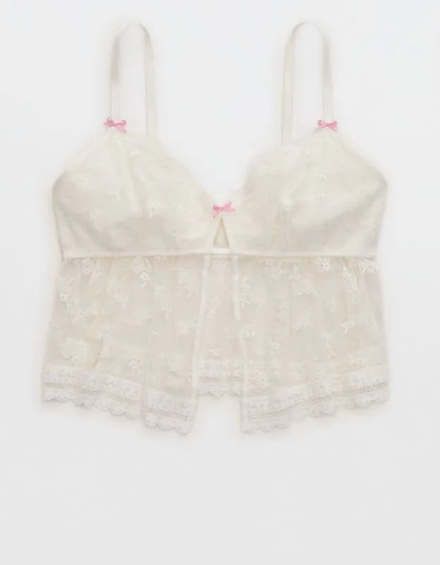 Show Off Midnight Romance Lace Bra Top