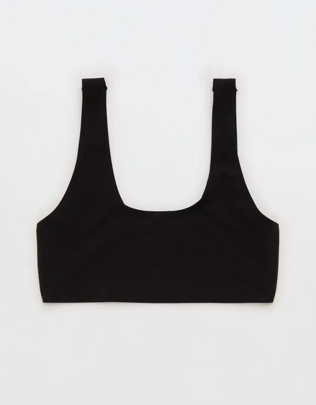 SMOOTHEZ Cotton Blend Scoop Bralette