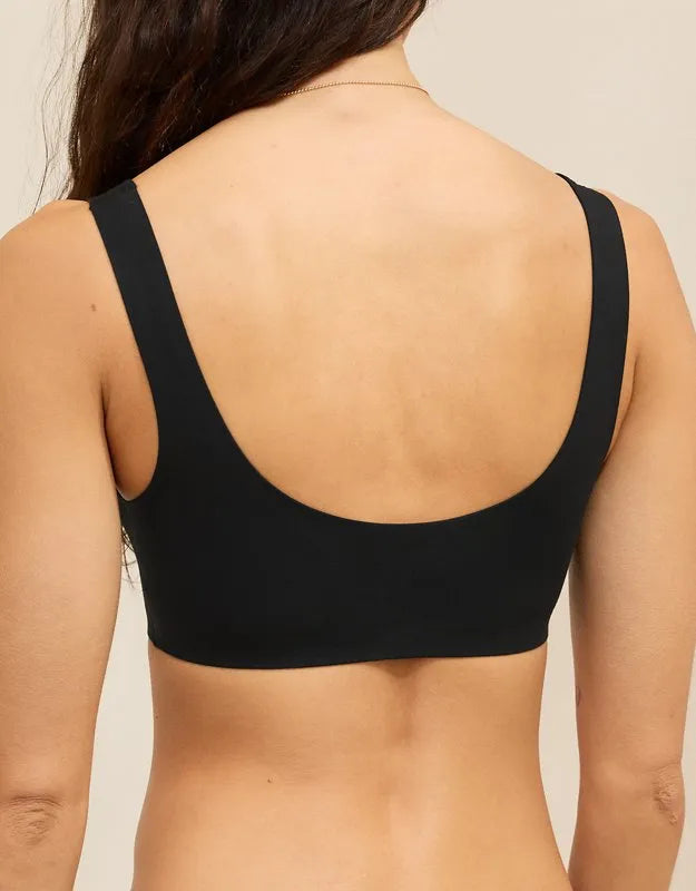 SMOOTHEZ Cotton Blend Scoop Bralette