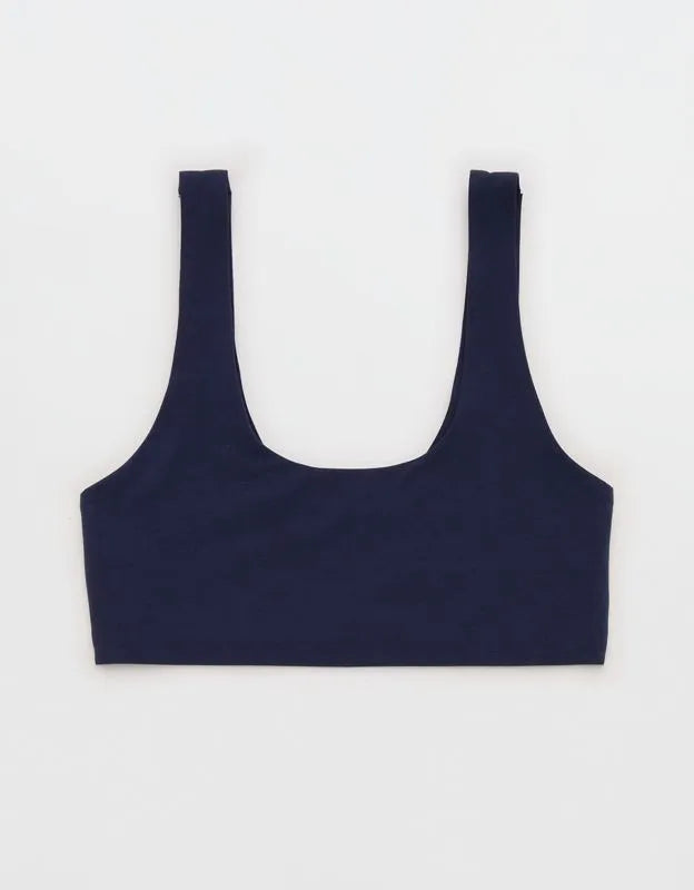SMOOTHEZ Cotton Blend Scoop Bralette