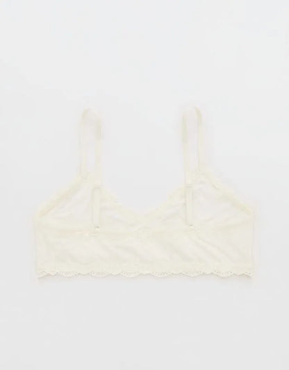 OVERSLEPT By Aerie Modal Lace Trim Bralette
