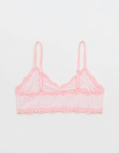 OVERSLEPT By Aerie Modal Lace Trim Bralette