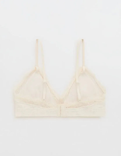 Superchill Cotton Rib Padded Triangle Bralette