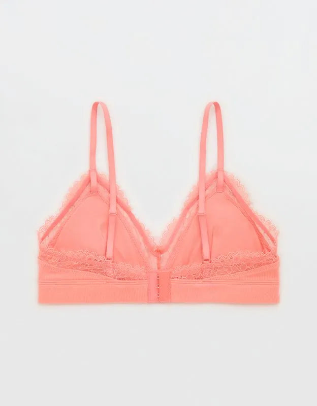 Superchill Cotton Rib Padded Triangle Bralette