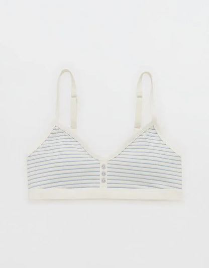 Superchill Cotton Rib Padded Bralette