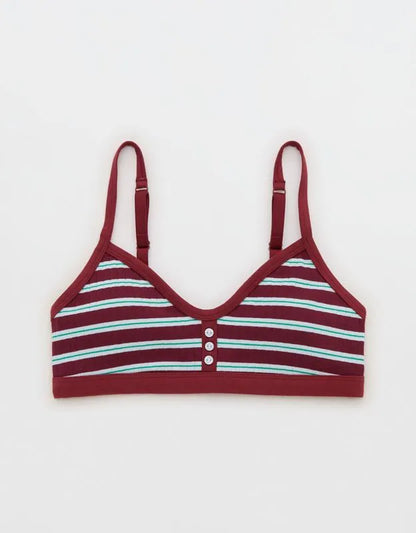 Superchill Cotton Rib Padded Bralette
