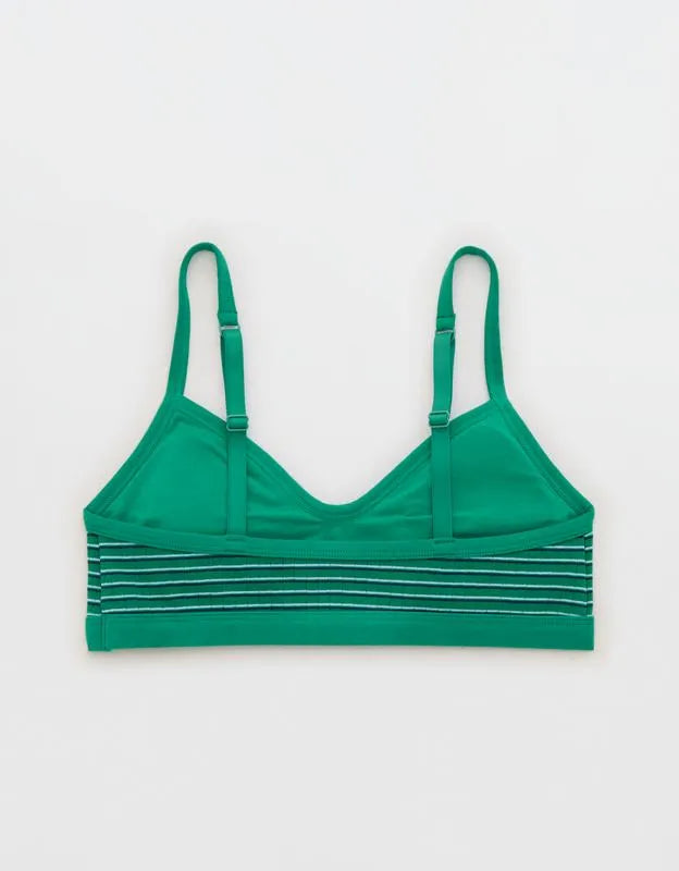 Superchill Cotton Rib Padded Bralette