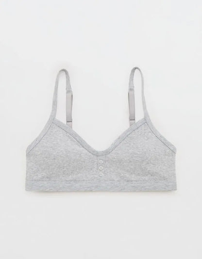 Superchill Cotton Rib Padded Bralette