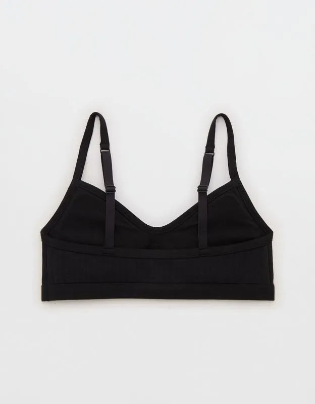 Superchill Cotton Rib Padded Bralette