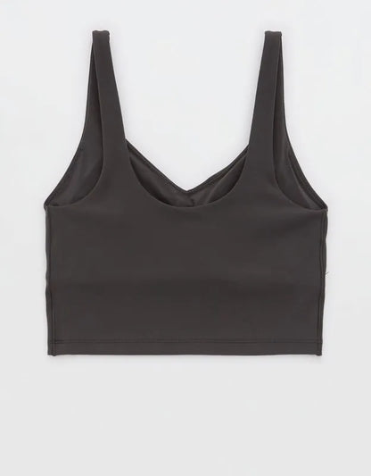 OFFLINE By Aerie Real Me Low Key Longline Sports Bra