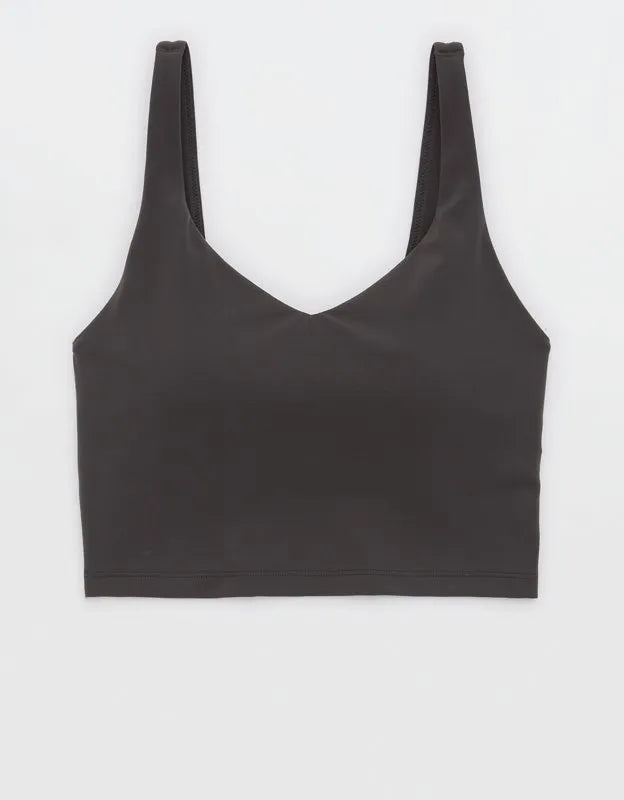 OFFLINE By Aerie Real Me Low Key Longline Sports Bra