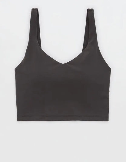 OFFLINE By Aerie Real Me Low Key Longline Sports Bra