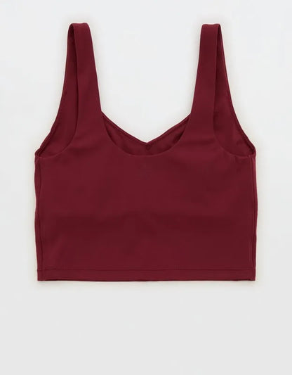 OFFLINE By Aerie Real Me Low Key Longline Sports Bra
