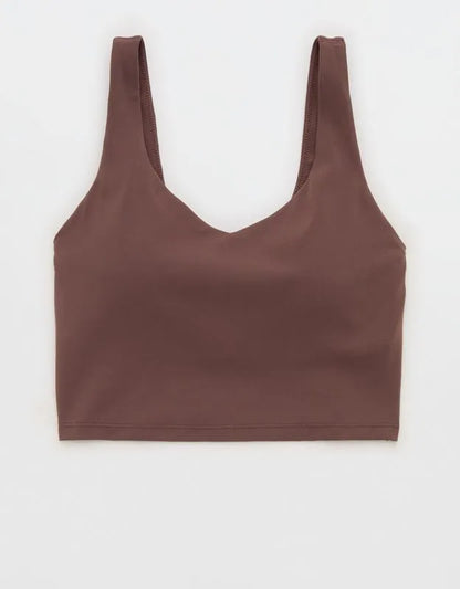 OFFLINE By Aerie Real Me Low Key Longline Sports Bra