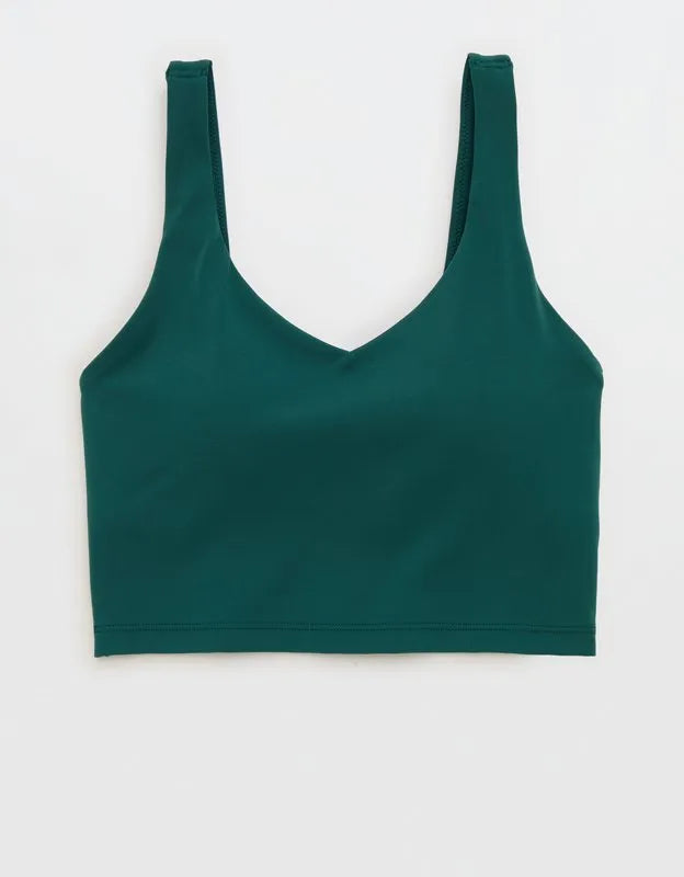 OFFLINE By Aerie Real Me Low Key Longline Sports Bra