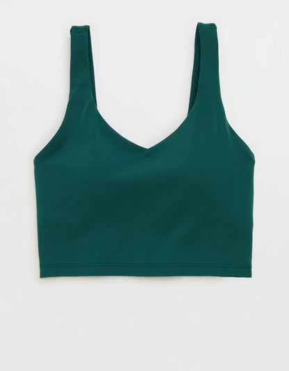 OFFLINE By Aerie Real Me Low Key Longline Sports Bra