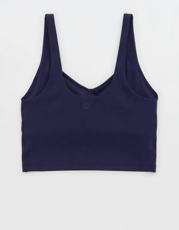 OFFLINE By Aerie Real Me Low Key Longline Sports Bra