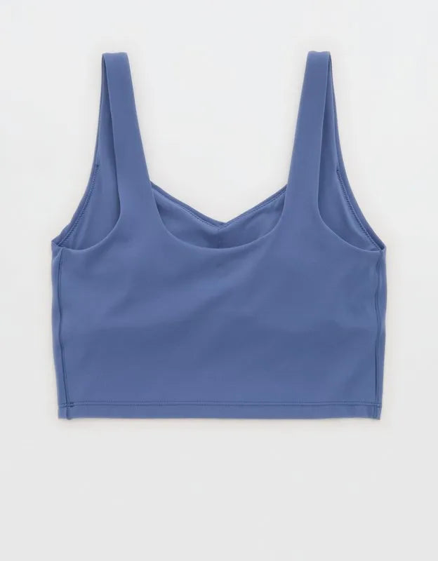 OFFLINE By Aerie Real Me Low Key Longline Sports Bra