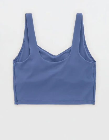 OFFLINE By Aerie Real Me Low Key Longline Sports Bra
