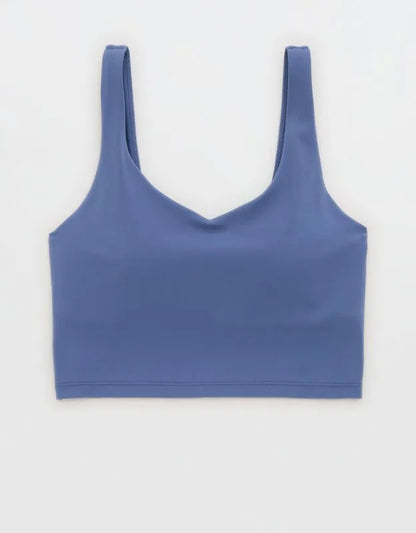 OFFLINE By Aerie Real Me Low Key Longline Sports Bra