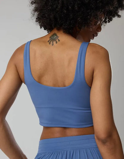 OFFLINE By Aerie Real Me Low Key Longline Sports Bra