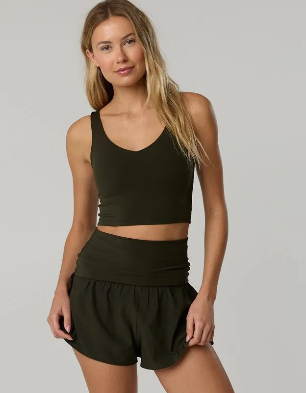 OFFLINE By Aerie Real Me Low Key Longline Sports Bra