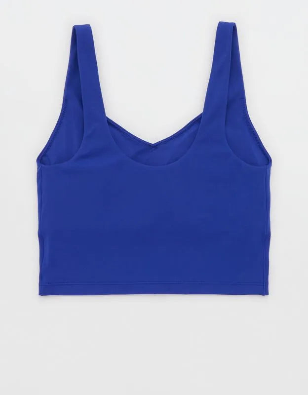 OFFLINE By Aerie Real Me Low Key Longline Sports Bra