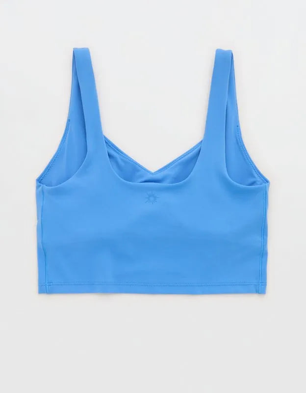 OFFLINE By Aerie Real Me Low Key Longline Sports Bra