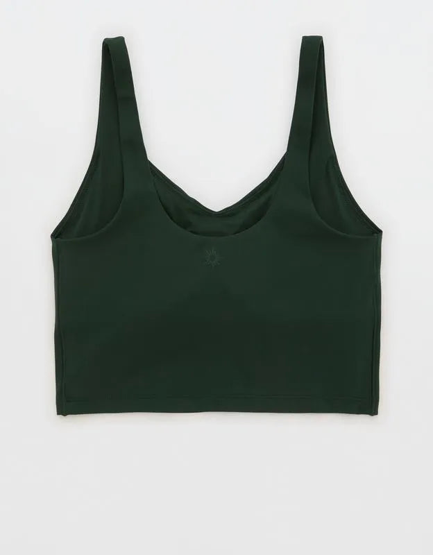 OFFLINE By Aerie Real Me Low Key Longline Sports Bra