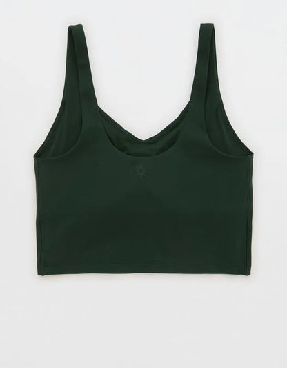 OFFLINE By Aerie Real Me Low Key Longline Sports Bra