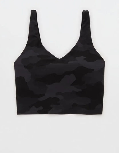 OFFLINE By Aerie Real Me Low Key Longline Sports Bra