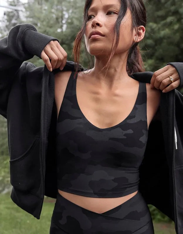 OFFLINE By Aerie Real Me Low Key Longline Sports Bra
